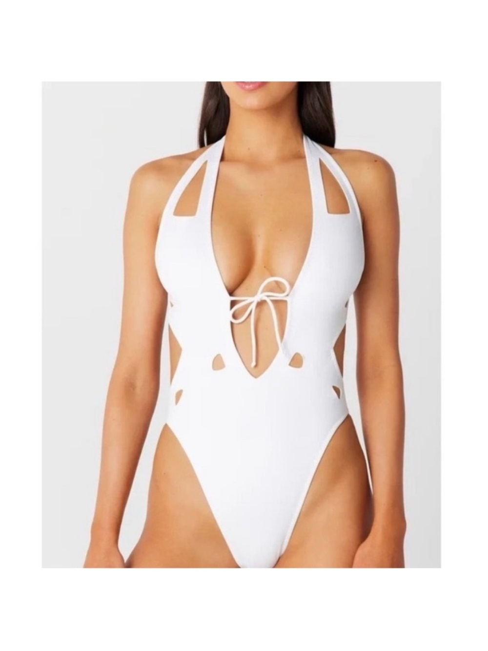 Gigi C Charlie Cutout Swimsuit 
Size Small